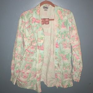 Vintage Pool Shirt//Lilly Pulitzer